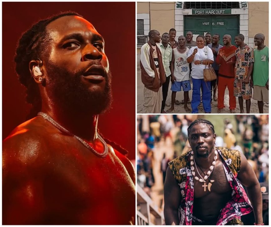 Burna Boy has paid the bail for 10 young men from Port Harcourt prison through VeryDarkMan. These guys had been in prison for years just because they couldn’t afford their bail
