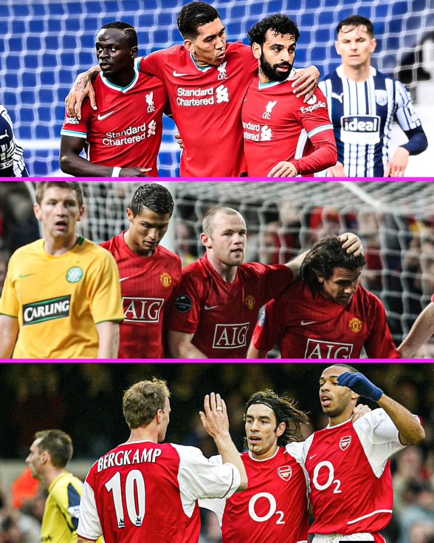 What's the greatest Premier League front three of all-time