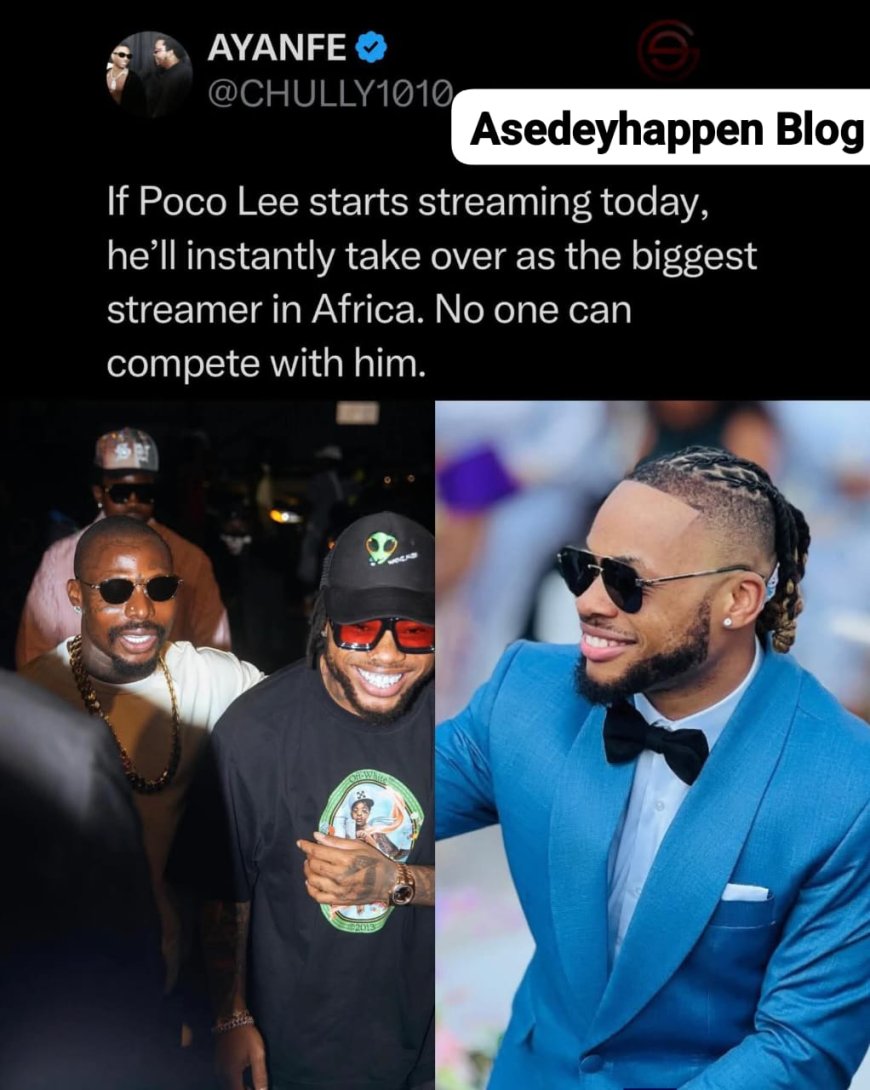 If Poco Lee starts streaming today, will he take over as the Nigeria’s biggest streamer?
