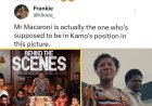 Fans tease comedian Kamo State over appearance on poster of Funke Akindele's Behind The Scenes in place of Mr. Macaroni