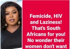 Ghana is not like Nigeria. We won’t hesitate to return the stupid favor  --- Ghanaian media personality, Afia Schazneger warns South Africans residing in Ghana