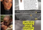 avido’s baby mama, Larissa, responds to claims she welcomed a baby, Dawson, with him while he was married