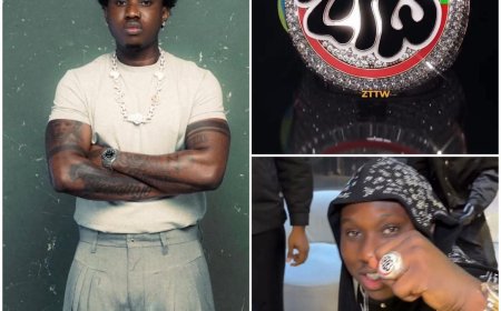 Zlatan Ibile just acquired a customized ZTTW diamond ring reportedly worth ₦800 million