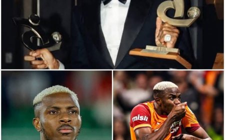Victor Osimhen has won the 2026 Milliyet Footballer of the Year award in Turkey ????????   He becomes the first Nigerian ever to win the award