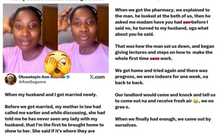 If You Don’t Love S*x, Don’t Get Married” — Newlywed Bride Sparks Reactions Online