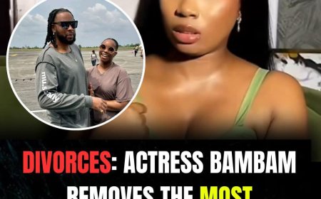 Nollywood actress bambam is now more serious about her divorces with ex BBNaija housemate Teddy