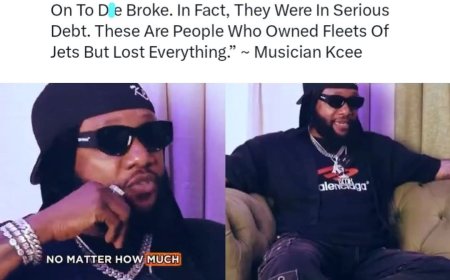 “Kcee you don't know any trillionaire that went broke” —man comes for KCEE for saying even Dangote can go broke