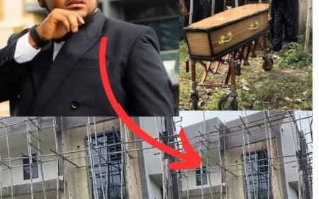 This is the magnificent house Nollywood actor Odira Nwobu was building in his village before his passing in South Africa, where he had travelled with colleagues for work.