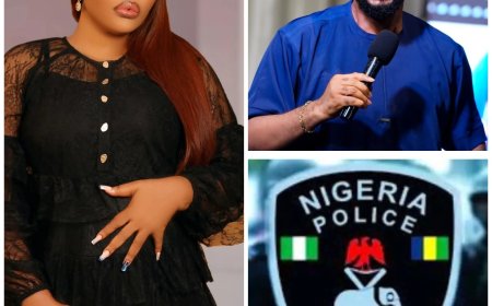 ORIS OGALA CRIES OUT FOR HELP! NOLLYWOOD ACTRESS SPOTTED POLICE OUTSIDE HER HOME AND IS CALLING FOR HELP AND SUPPORT
