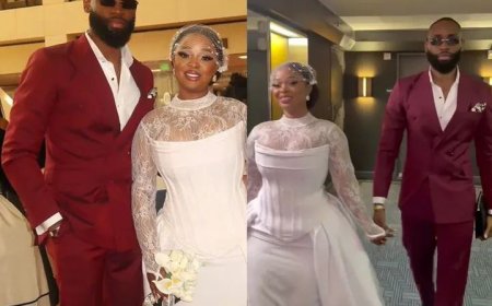 BBNaija Star Emmanuel Umoh Legally Weds His Cameroonian Partner in Beautiful Ceremony