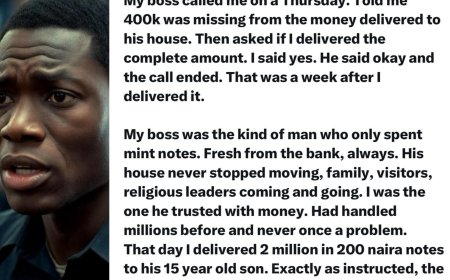 ₦400k Went Missing After I Delivered ₦2 Million” — Man Shares Suspenseful Experience With His Boss