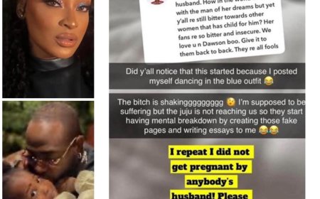 avido’s baby mama, Larissa, responds to claims she welcomed a baby, Dawson, with him while he was married