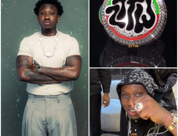 Zlatan Ibile just acquired a customized ZTTW diamond ring reportedly worth ₦800 million