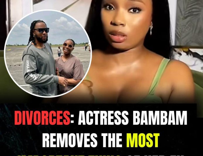Nollywood actress bambam is now more serious about her divorces with ex BBNaija housemate Teddy