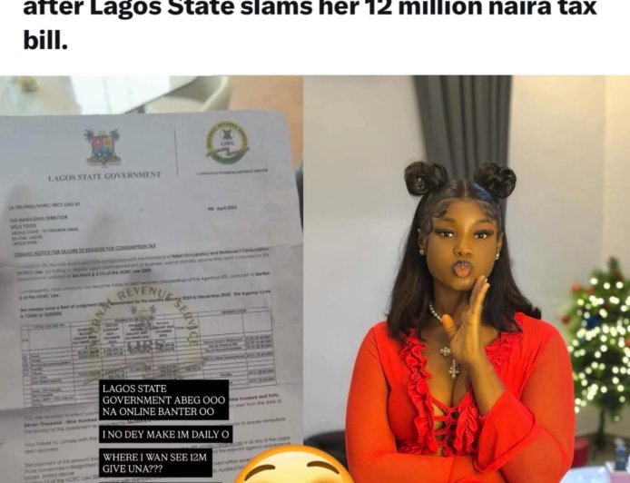 Lagos Abeg, I No Dey Make ₦1 Million Daily” — King Mitchy Reacts as LASG Slams Her ₦12 Million Tax Bill