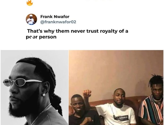 Man shares throwback photo from when Burna Boy and Davido were on good terms