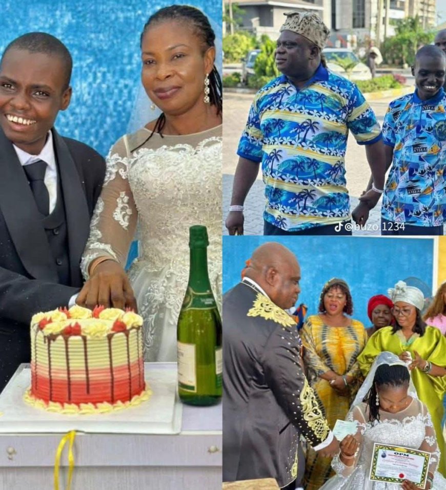 Aboy CHIBUZOR finally marries a single woman of God.