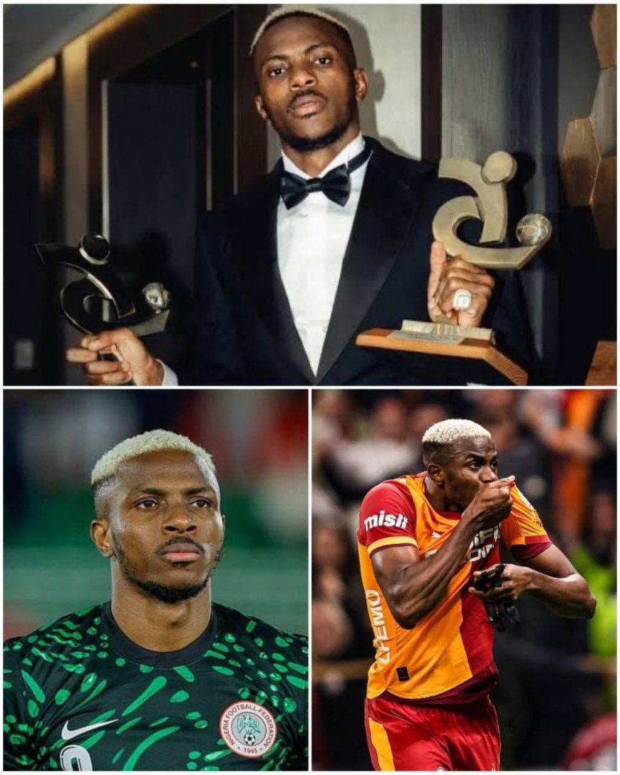 Victor Osimhen has won the 2026 Milliyet Footballer of the Year award in Turkey ????????   He becomes the first Nigerian ever to win the award