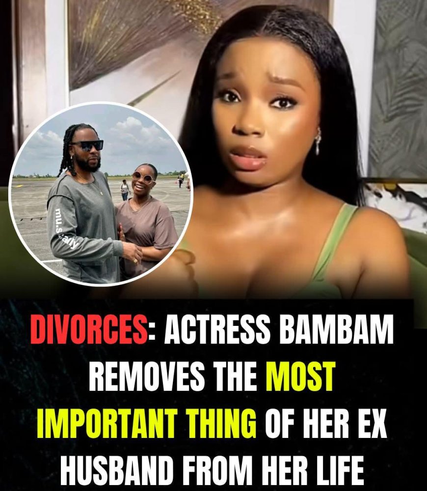 Nollywood actress bambam is now more serious about her divorces with ex BBNaija housemate Teddy