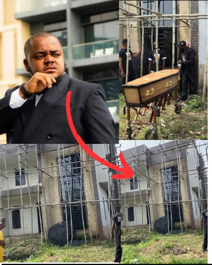This is the magnificent house Nollywood actor Odira Nwobu was building in his village before his passing in South Africa, where he had travelled with colleagues for work.