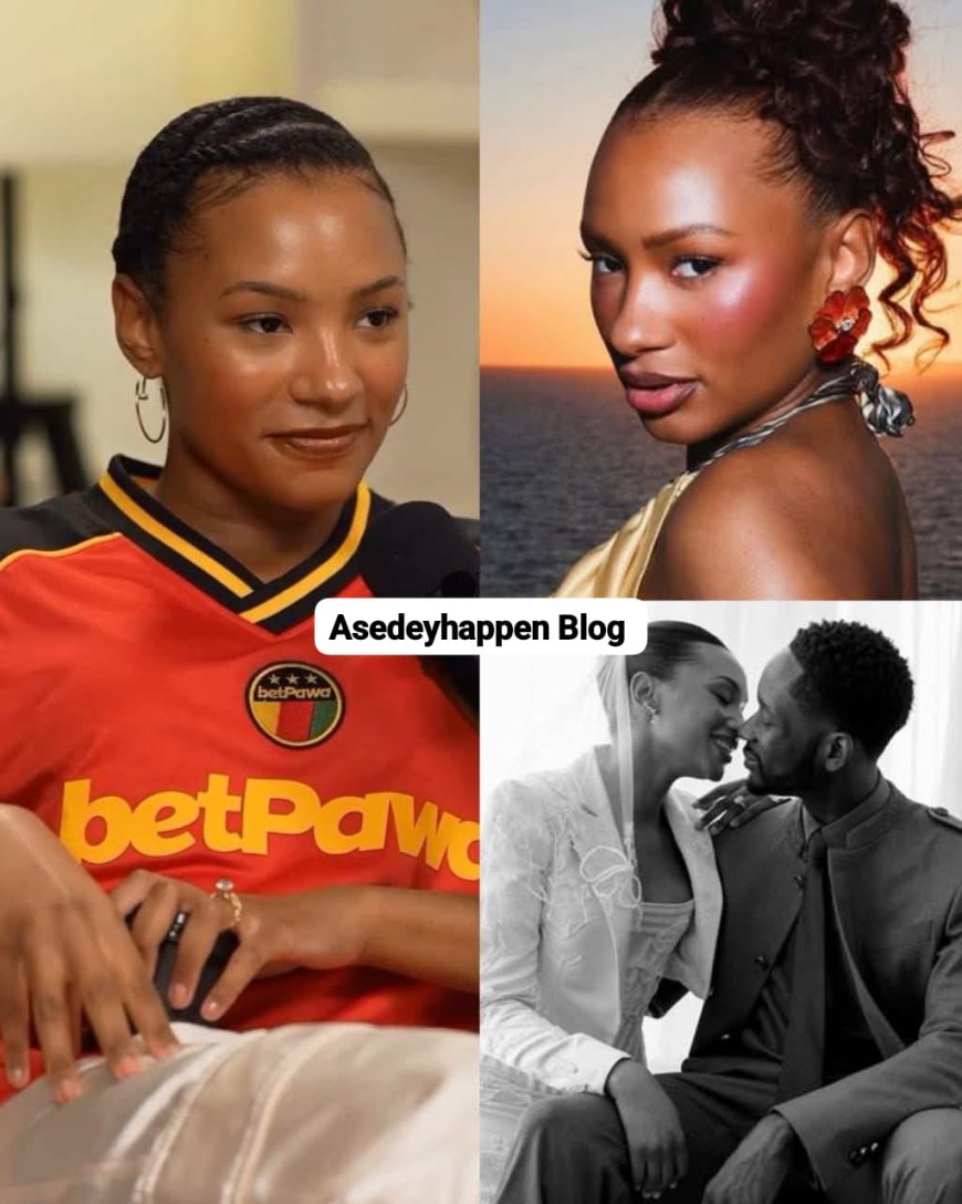 “I don’t like when Mr Eazi is angry with me… he won’t talk to me for days and when I ask, he says everything is fine then he’ll go to another room and send me a long email of everything he’s angry  about… While I was reading it, my body was already becoming h0t.