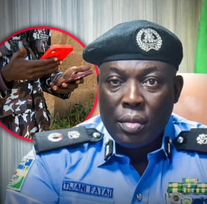 Lagos State commissioner of Police just banned officers from searching phones