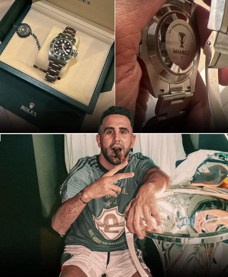 Riyad Mahrez gifted Rolex watches to all his Al Ahli teammates after winning the Asian Champions League two years in a row