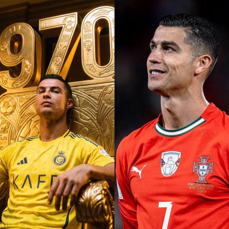 Cristiano Ronaldo hits 970 career goals