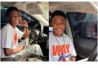 Mixed reactions online as Ibrahim Yekini Itele’s son, Osowande, reportedly acquires a Benz.