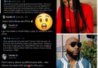 Davido and Ivana, were crashing out on Twitter last night