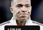 An online petition signed by Madridistas to get Mbappe out of the club has reached over 1.2 million signatures.
