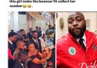 oment Davido unknowingly helped a bouncer shoot his shot after agreeing to take a photo with a lady so he could collect her numbe