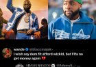 Davido is reportedly featured on the FIFA World Cup 2026 track “No Place Like Home” with Major Lazer & Nelly Furtado