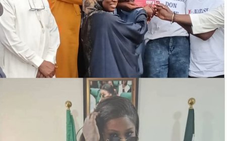 2Baba Idibia’s wife, Hon. Natasha Osawaru-Idibia, the lawmaker representing Egor Constituency in the Edo State House of Assembly, joins NDC.