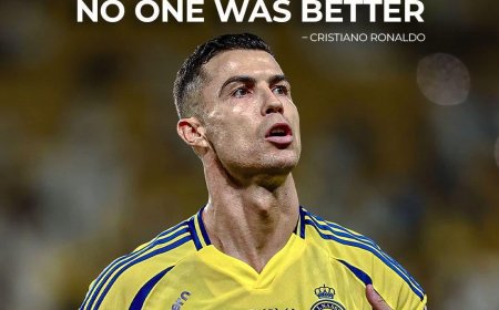 Cristiano Ronaldo on the GOAT debate