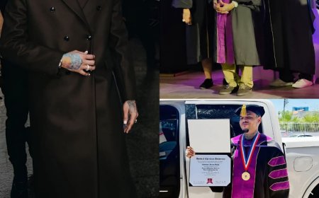 Big congratulations to Chris Brown as he officially bags a PhD in Visuals & Performing Arts