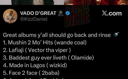 Kizz Daniels lists classic Naija albums you must revisit!   Which one do you think is missing?