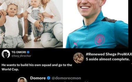 Young English football Player , Phil Foden confirms he’s expecting his 6th child as he’s about to clock 26 years old in a few days.