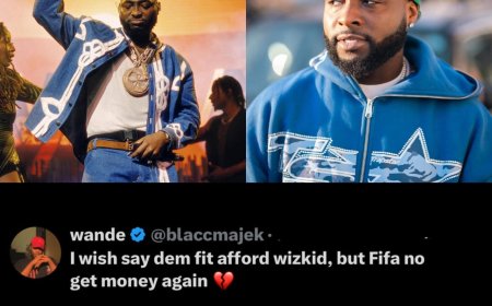 Davido is reportedly featured on the FIFA World Cup 2026 track “No Place Like Home” with Major Lazer & Nelly Furtado