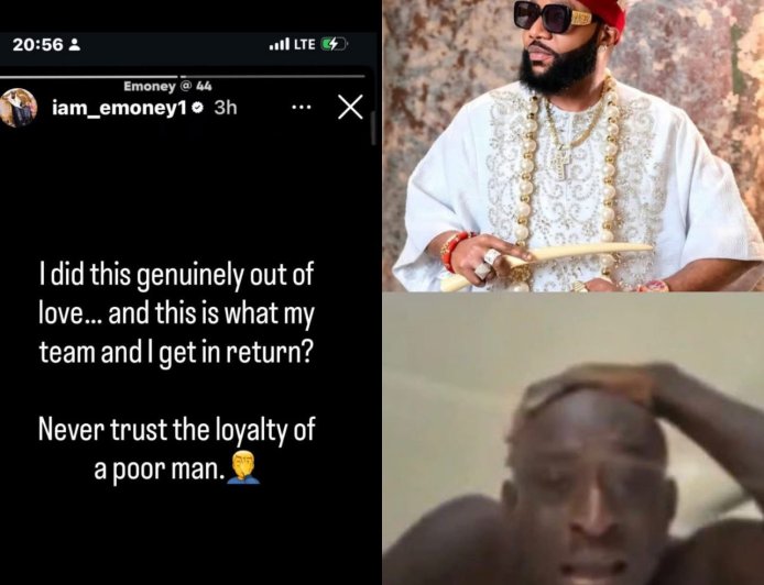 E-Money has gifted Carter Efe ₦50 million for beating Portable in the celebrity boxing match, in fulfilment of his promise