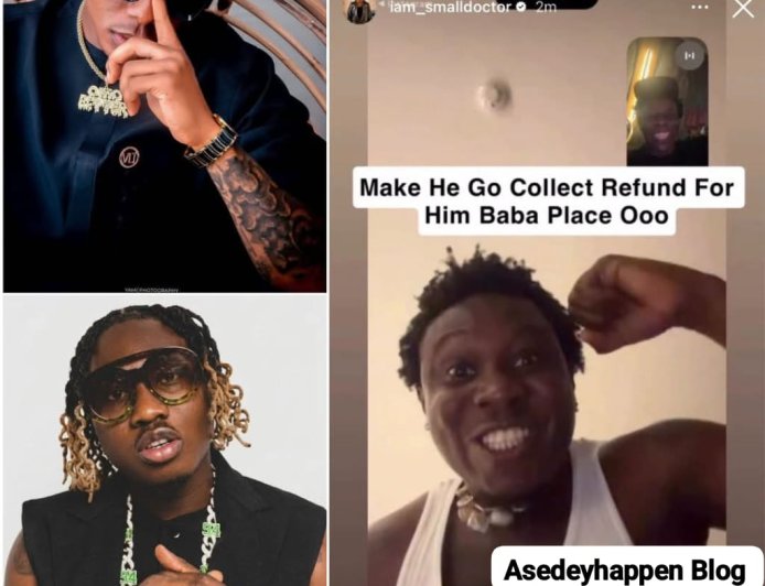 Small Doctor and Zlatan Ibile feast over Portable's Loss to Carter Efe.