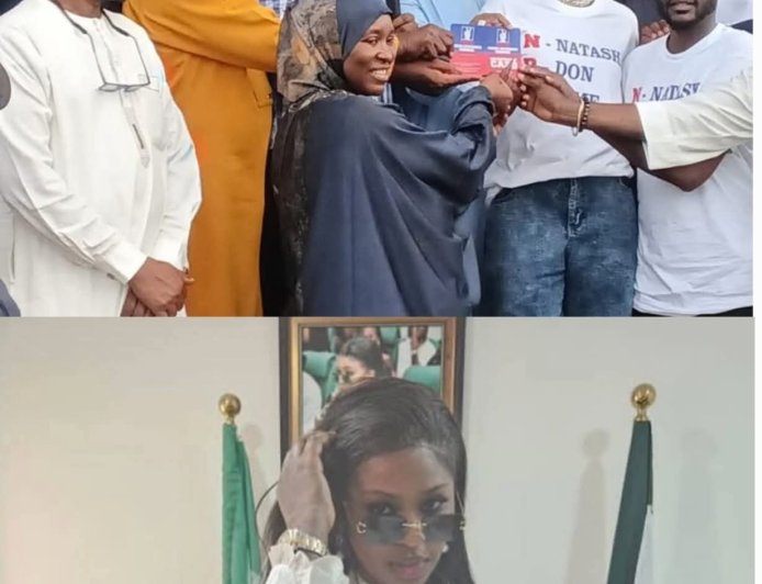 2Baba Idibia’s wife, Hon. Natasha Osawaru-Idibia, the lawmaker representing Egor Constituency in the Edo State House of Assembly, joins NDC.