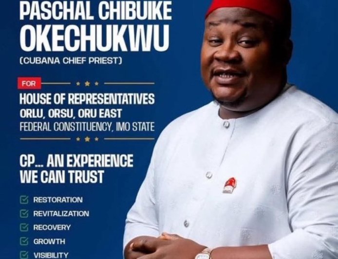 Cubana Chief Priest posts official campaign poster