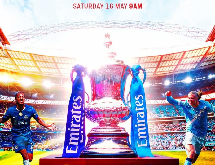 It's time for the 2026 FA Cup final Today????  Will Man City or Chelsea take the crown