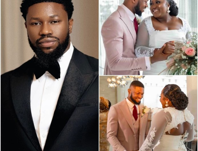 The moment Stan nze's wife walked in with a flower in her hands to see him