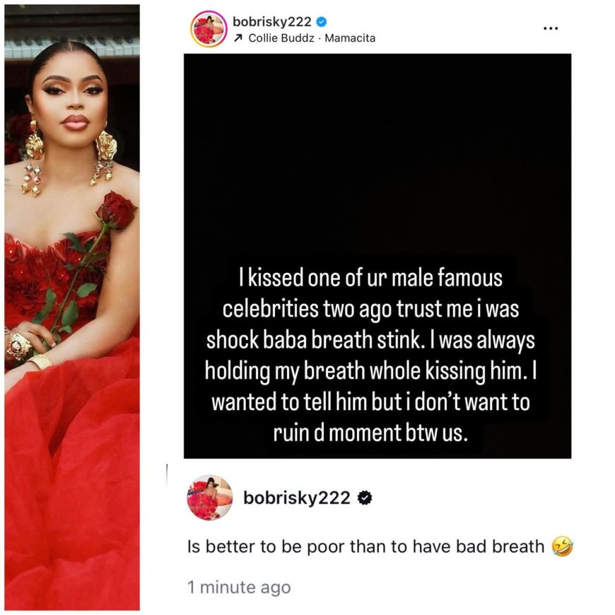 Which Famous male celebrity do we think Bobrisky is referring to