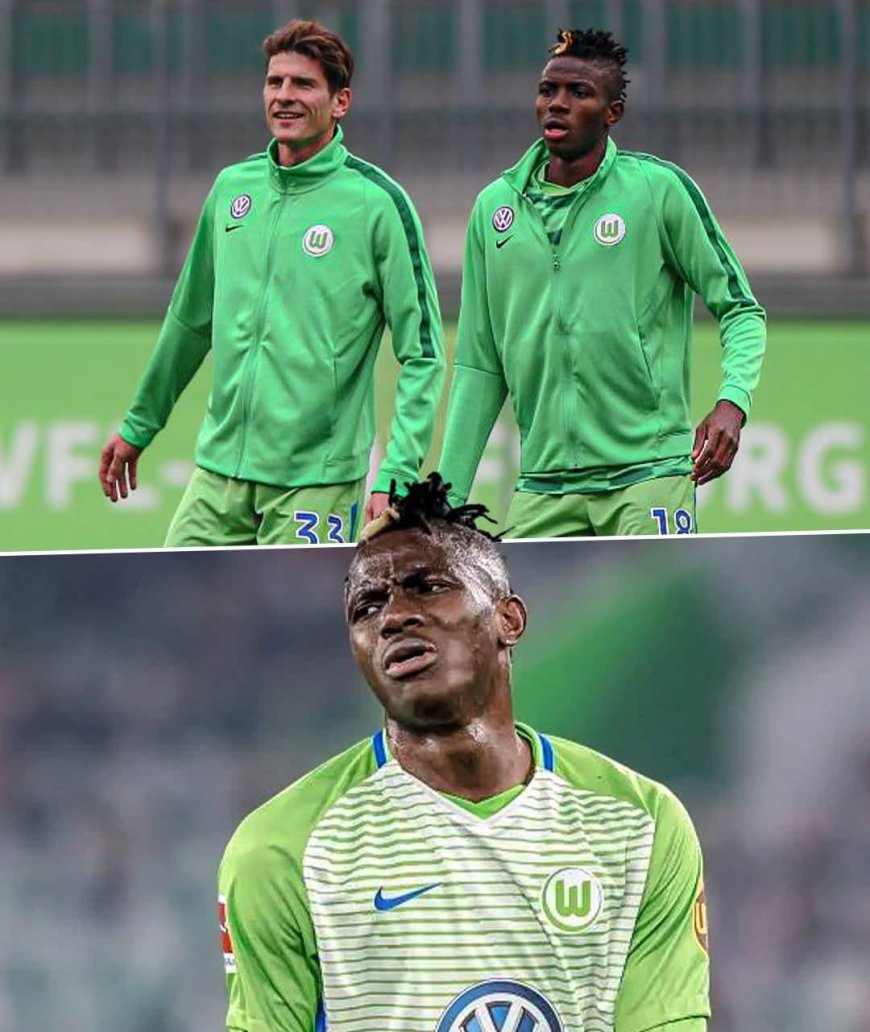 ????️ Victor Osimhen: "My time at Wolfsburg didn’t go as I expected at first. Then Mario Gómez arrived. He was a huge legend;