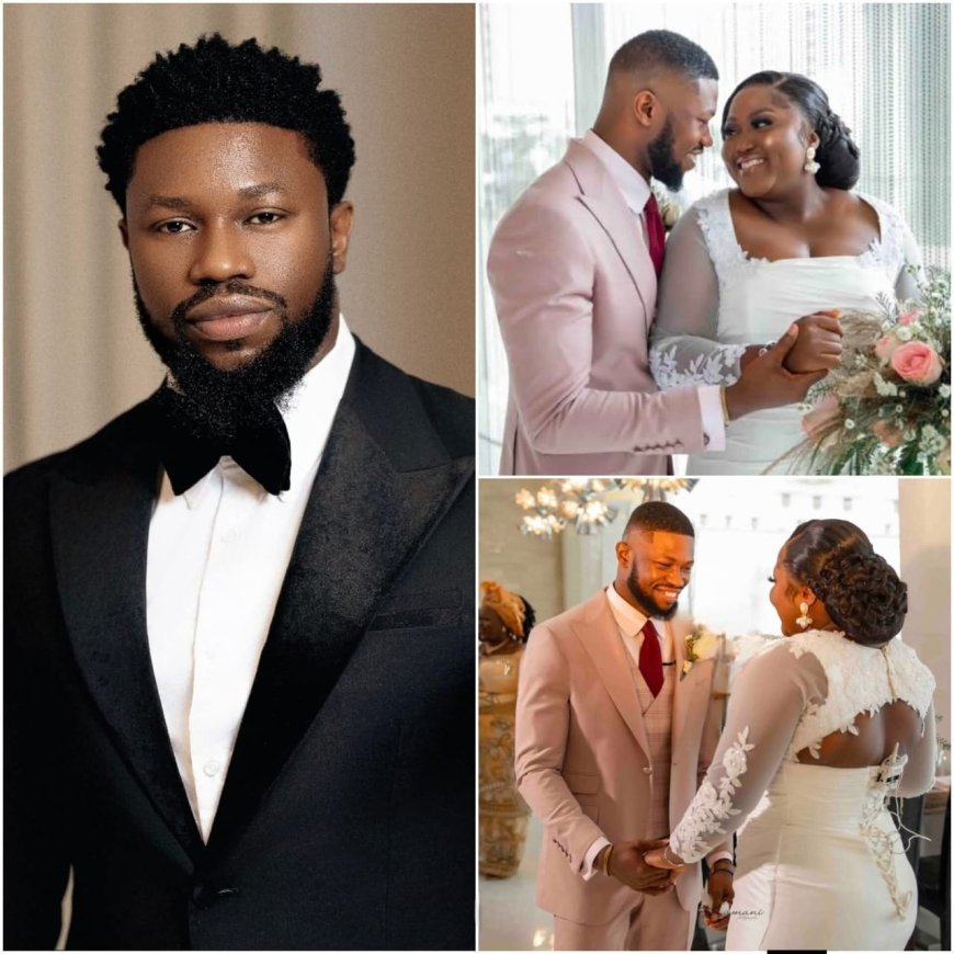 The moment Stan nze's wife walked in with a flower in her hands to see him