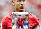Cristiano Ronaldo's Instagram post after scoring a brace at the World Cup has been liked over 26 million times