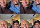 Nollywood actress Nancy Isime was thrilled after finding herself on the same flight as Cameroonian football legend Samuel Eto’o.